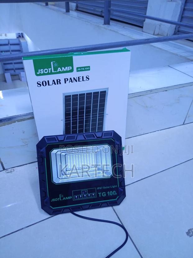 Jsot 100w Ip67 Waterproof Solar Led Floodlight With Remote Control