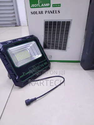 Jsot Tg 100 100w Solar Floodlight With High-Efficiency Panel