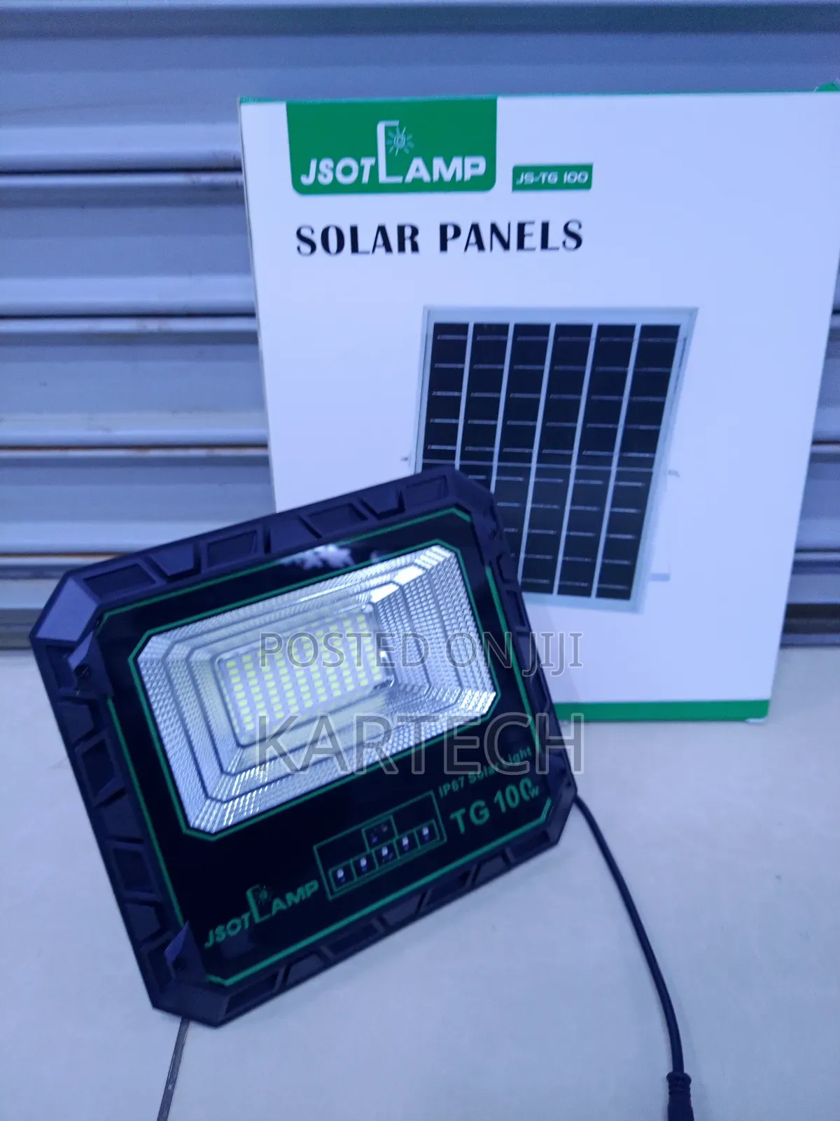 Jsot Tg 100 100w Ip67 Solar Floodlight