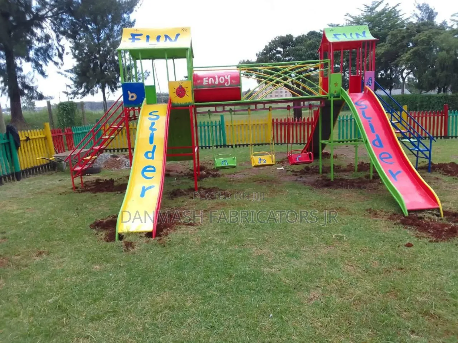 Colorful Playground Set – Strong Safe