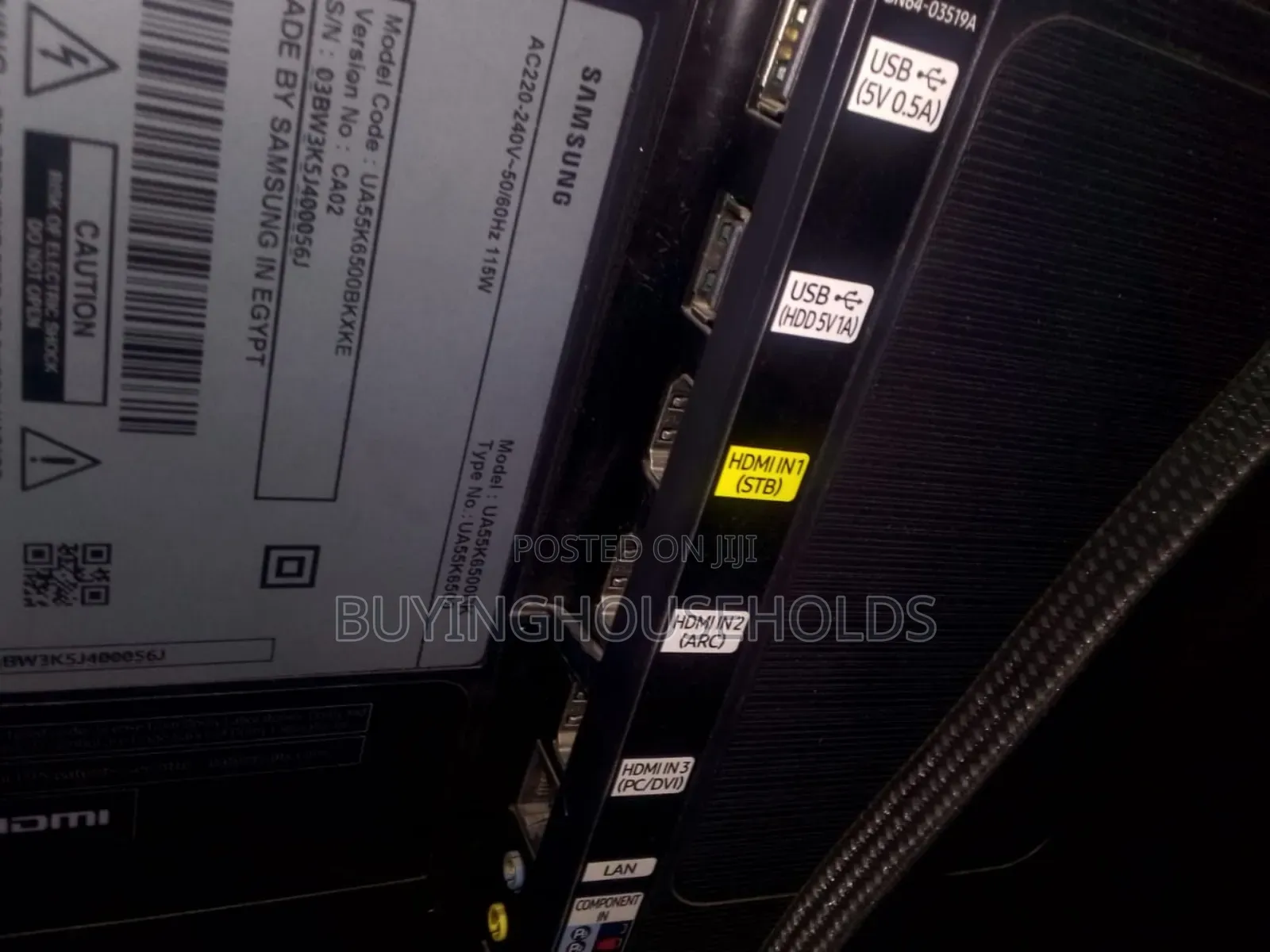 Samsung 55" Curved Au65000 Model
