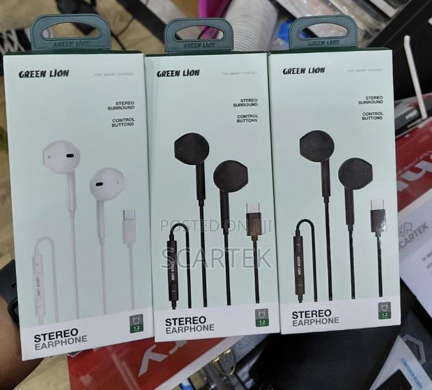 Green Lion Streo Earphones