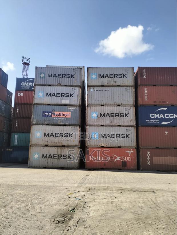 20ft Empty Shipping Containers With Documents - main view