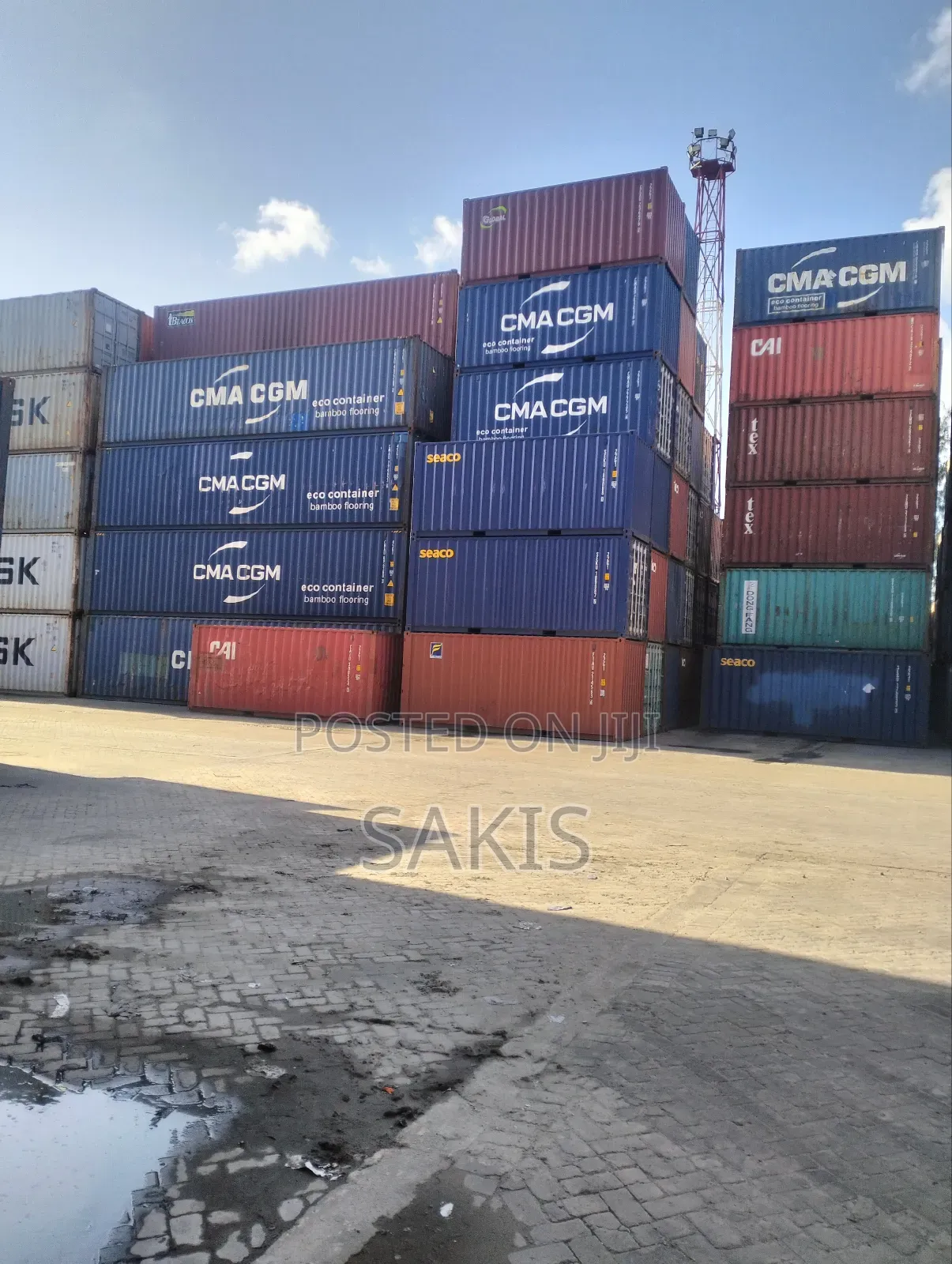 Durable! 20ft Ready Shipping Containers
