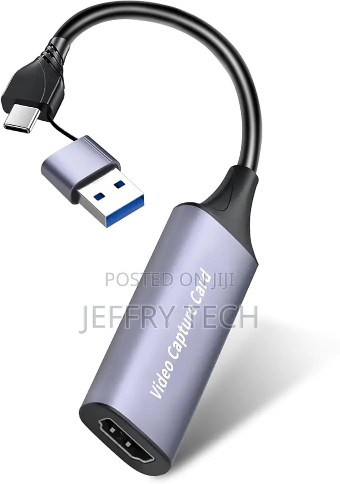 Hdmi Capture Card 1060p at 60hz, at 30hz (Usb C Usb A)