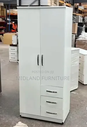 Lockable 2 Door Wardrobes / Cupboards.