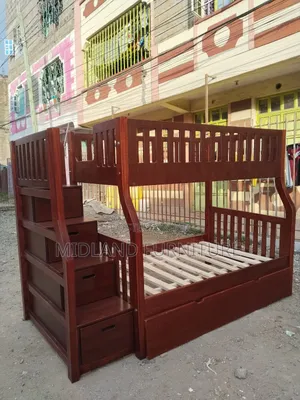 Mahogany Double Decker / Bunk Bed Design