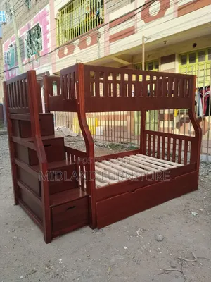 Mahogany Double Decker / Bunk Bed Design