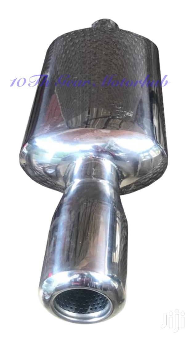 Eshaust Muffler Sporty Flat - main view