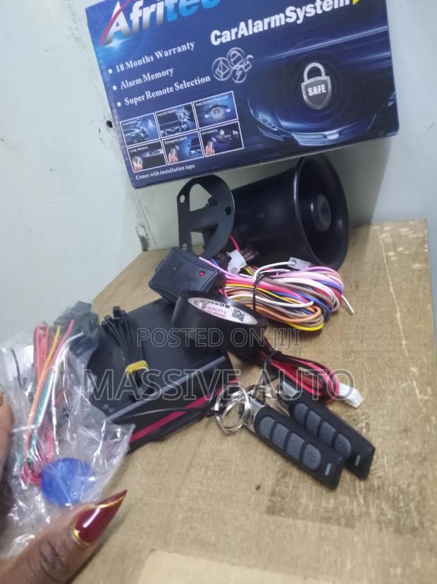 New Car Alarm System/ Afritec Car Alarm System - thumbnail 2