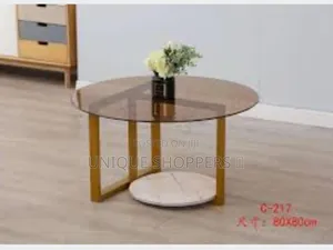 Minimalist Space Centerpiece Coffee Table
Diameter:80cm
Tempererd