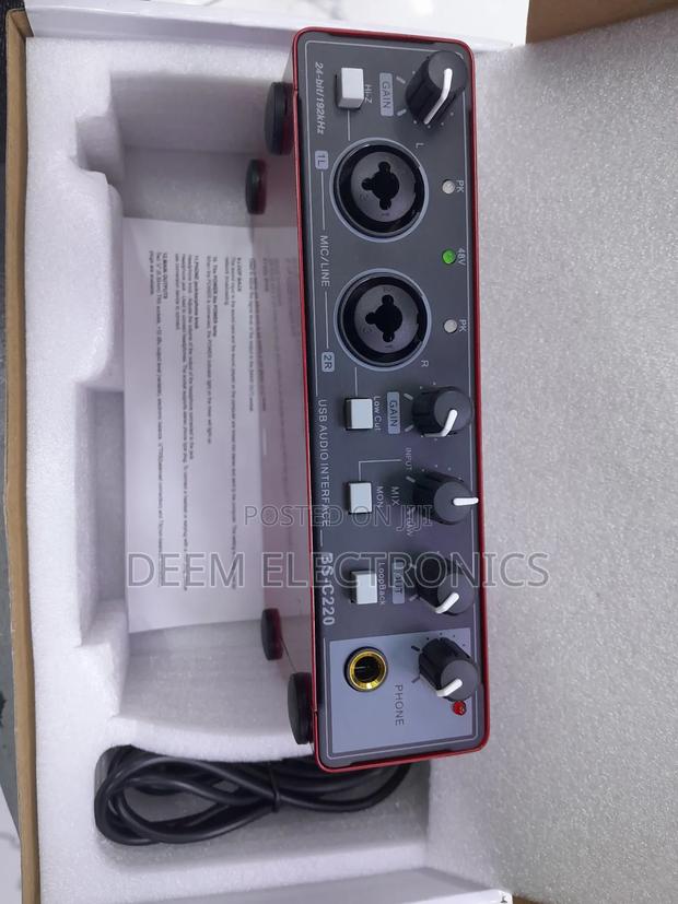 Audio Interface Bigsong Bs 220s 2ch - main view
