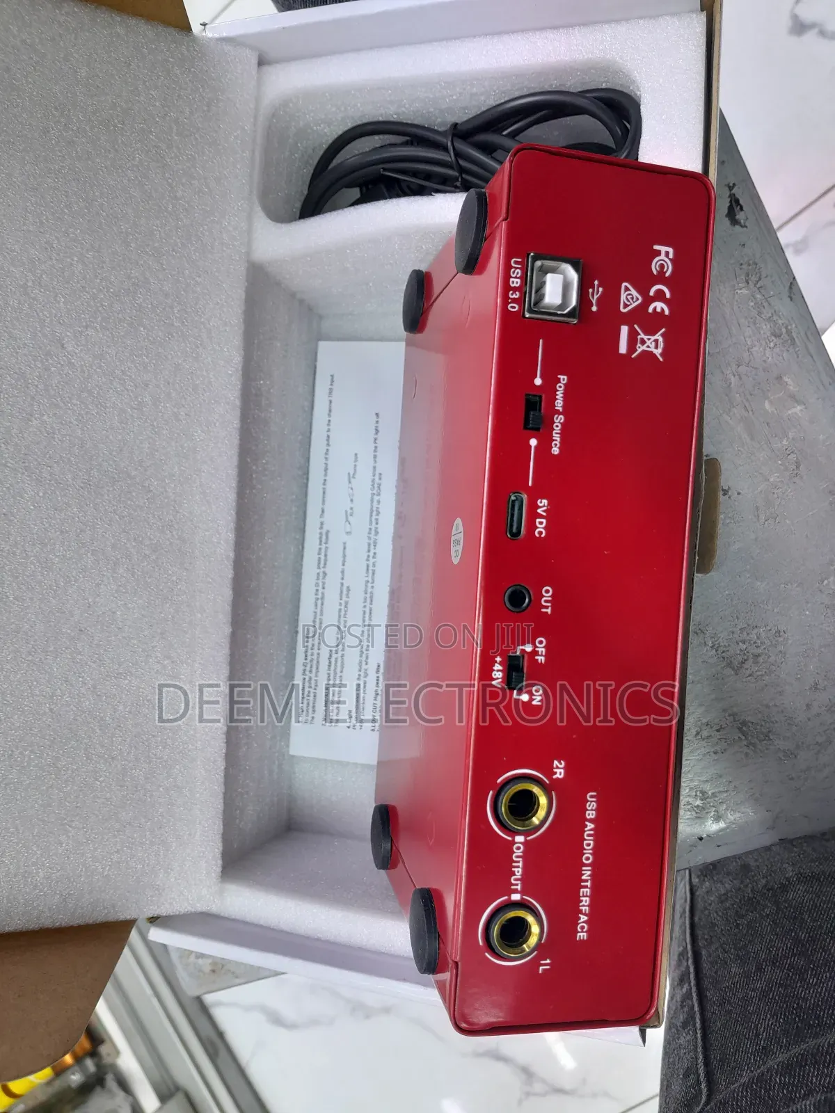 Audio Interface Bigsong Bs 220s 2ch
