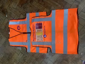 Reflector Vest With Zip And Pocketd