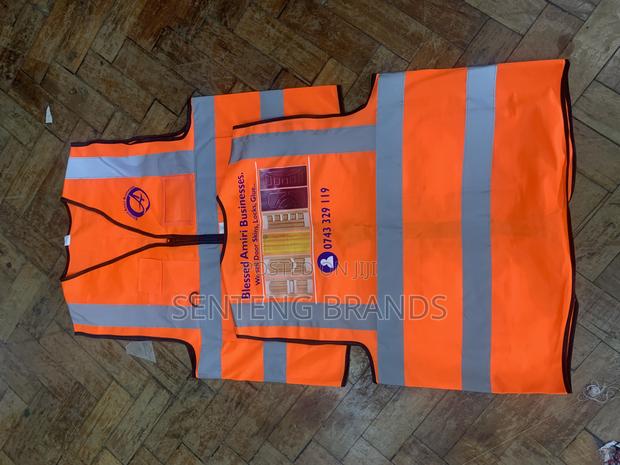 Reflector Vest With Zip And Pocketd