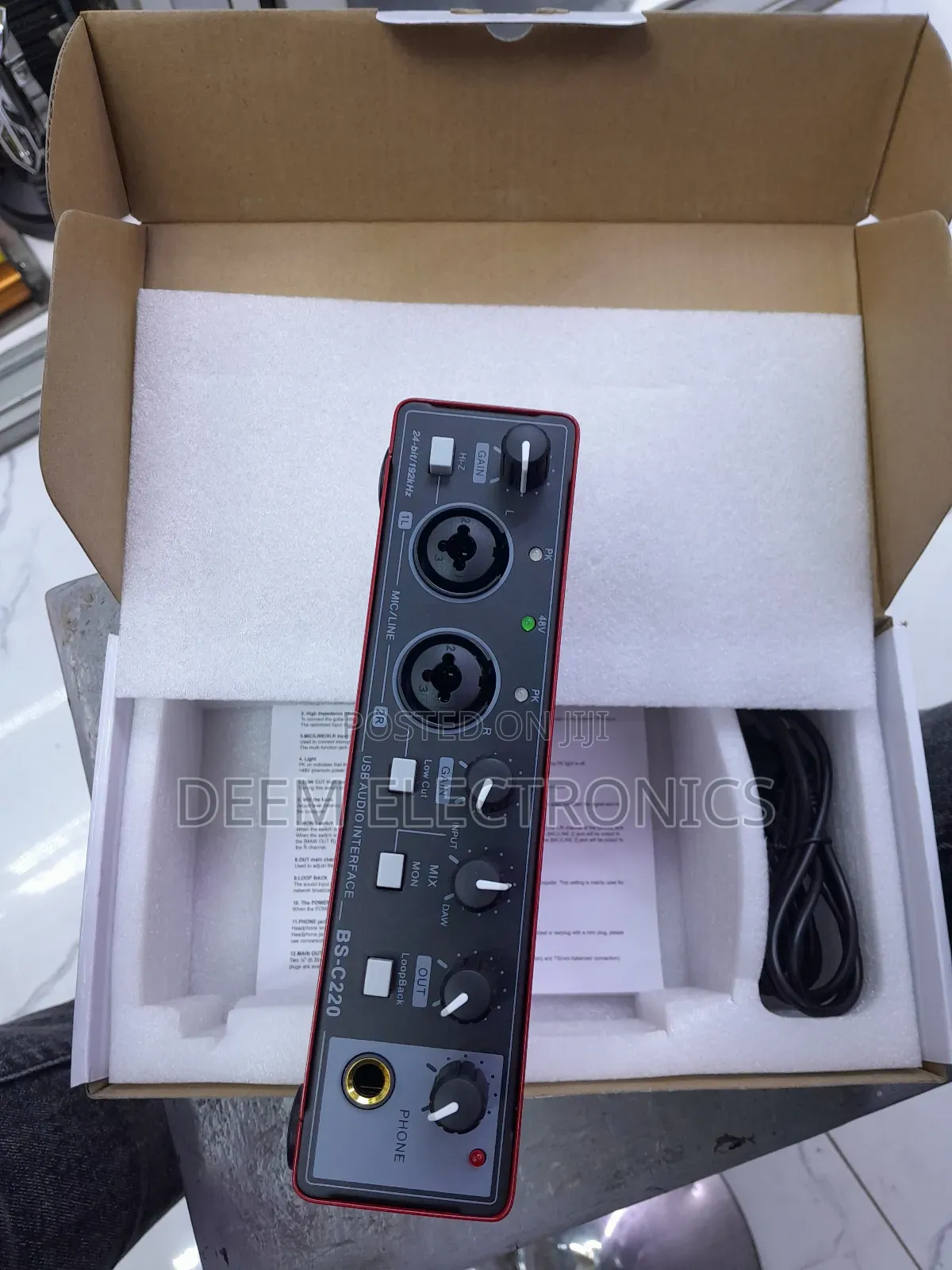 Bs 220s 2ch Audio Interface