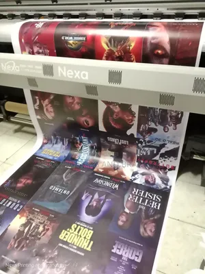 Movie Shop Branding Stickers