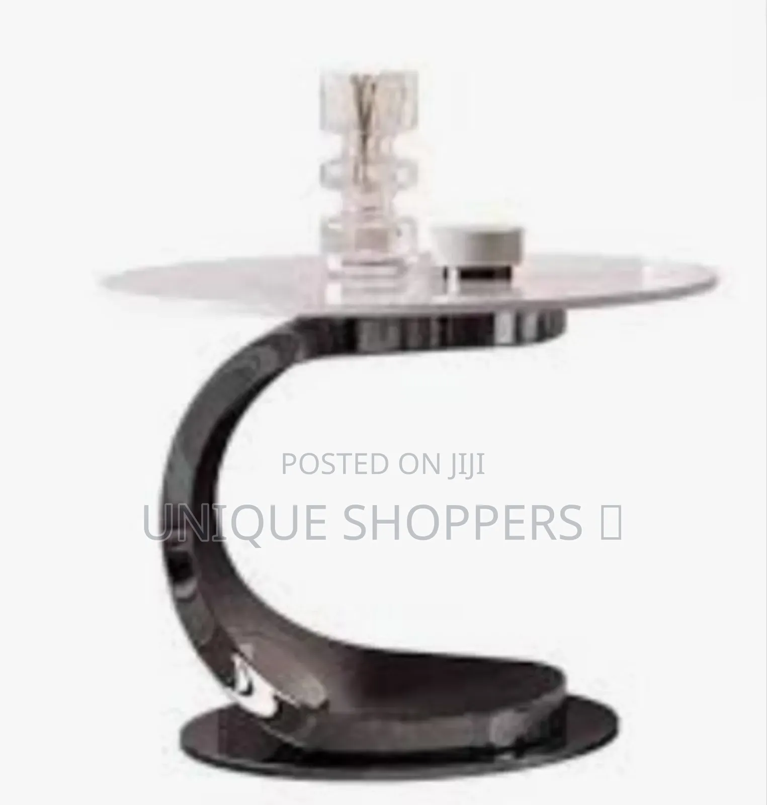 Luxurious Cshaped Marble End Table Marble Tops