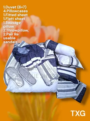 12pc Binded Duvet Set