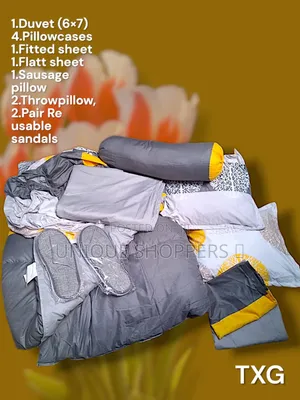 12pc Binded Duvet Set