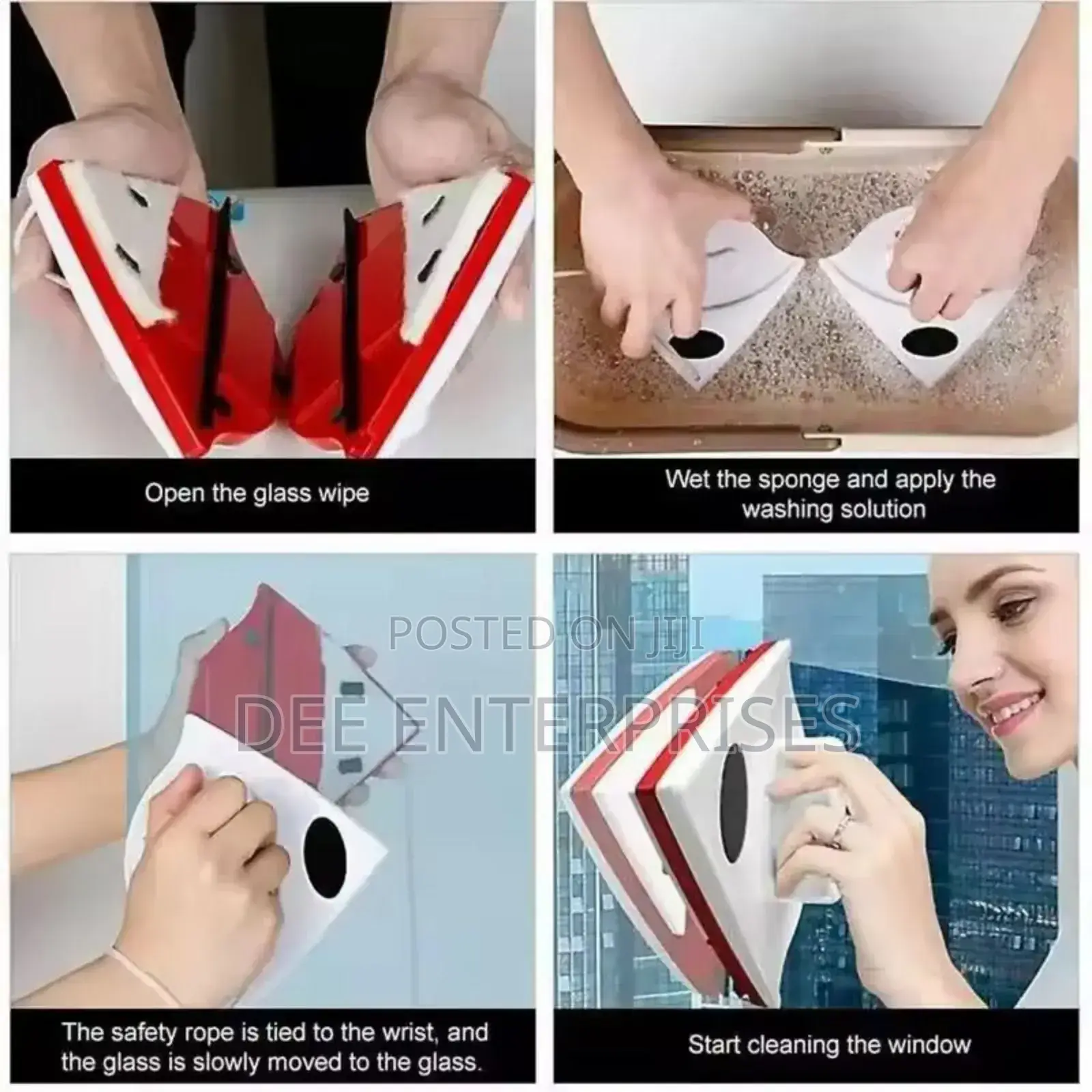 Double-Layer Hollow Strong Magnetic Window /Glass Cleaner