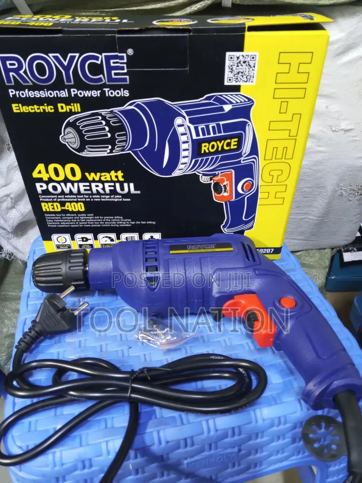 Electric 400watts Royce Drill
