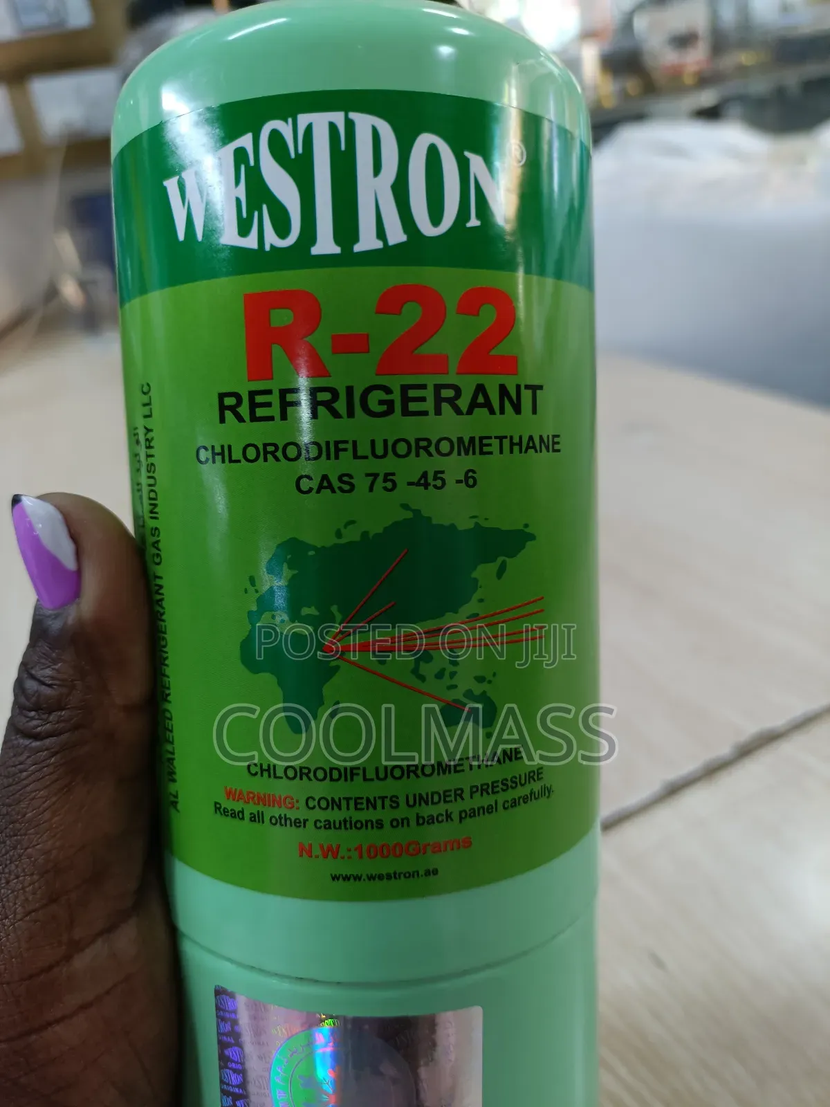 Portable Refrigerant R22 1kg