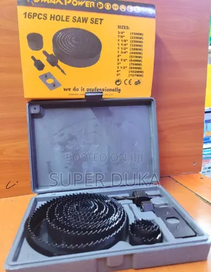 16-Piece Hole Saw Set