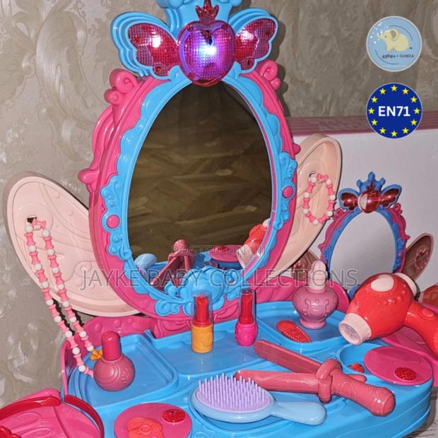 Kids Vanity Makeup Table Stool Play Set - thumbnail 5