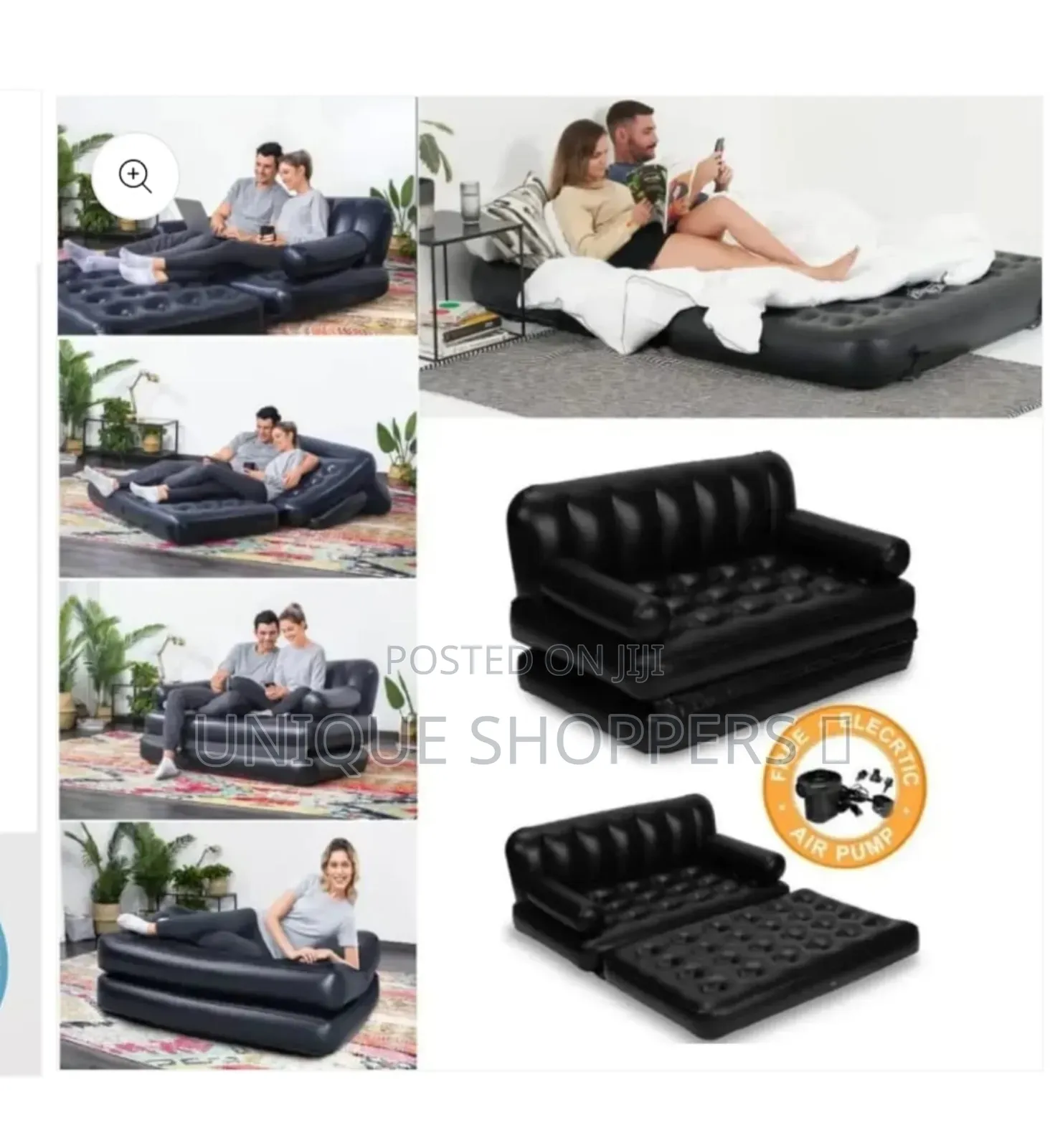 Inflatable Sofa Bed*
5 in 1