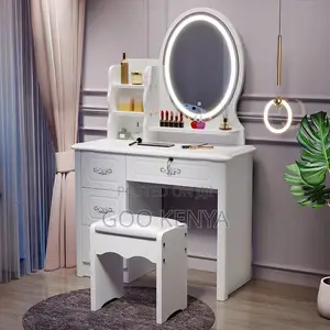 Dresser; Minimalist Wooden Dresser With Mirror