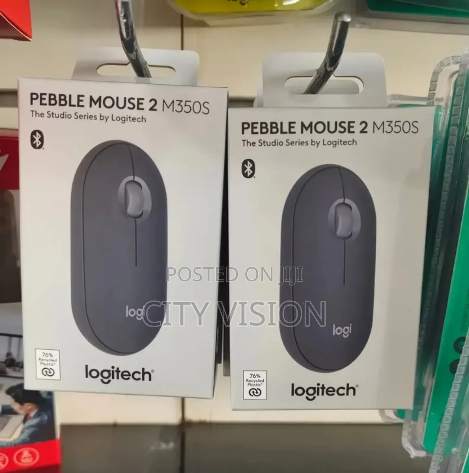 Logitech M350s Pebble 2 Bluetooth Mouse Tonal Graphite
