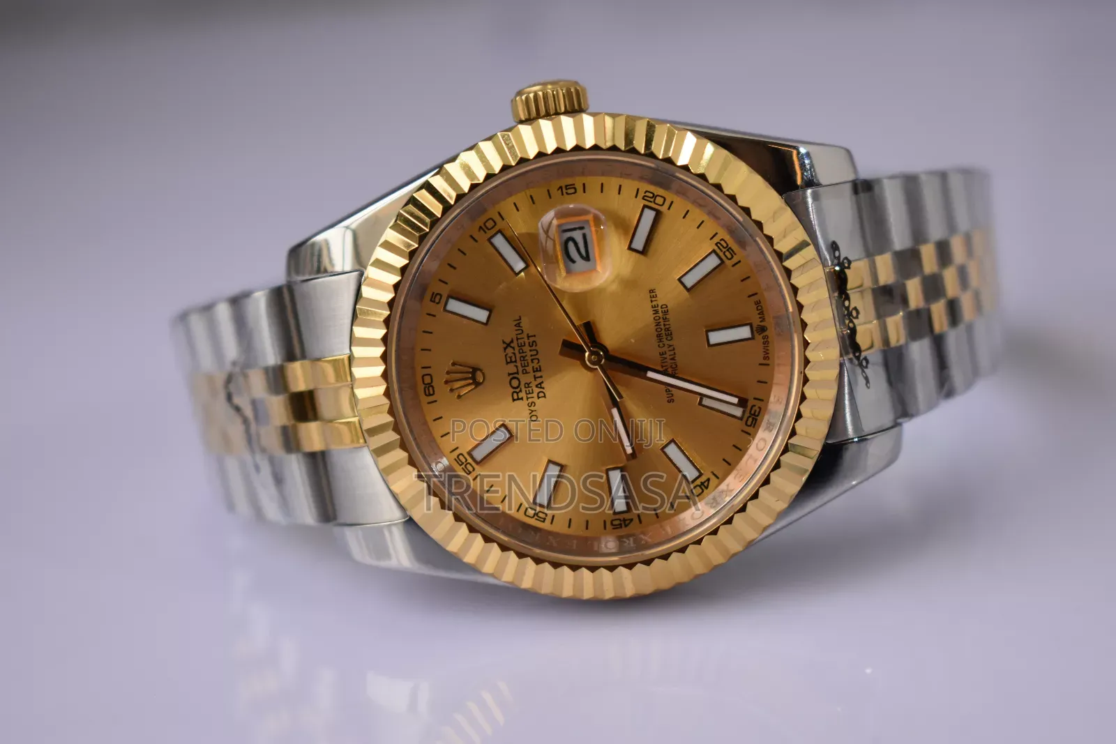Rolex Datejust Two Tone Yellow Gold Jubilee Bracelet