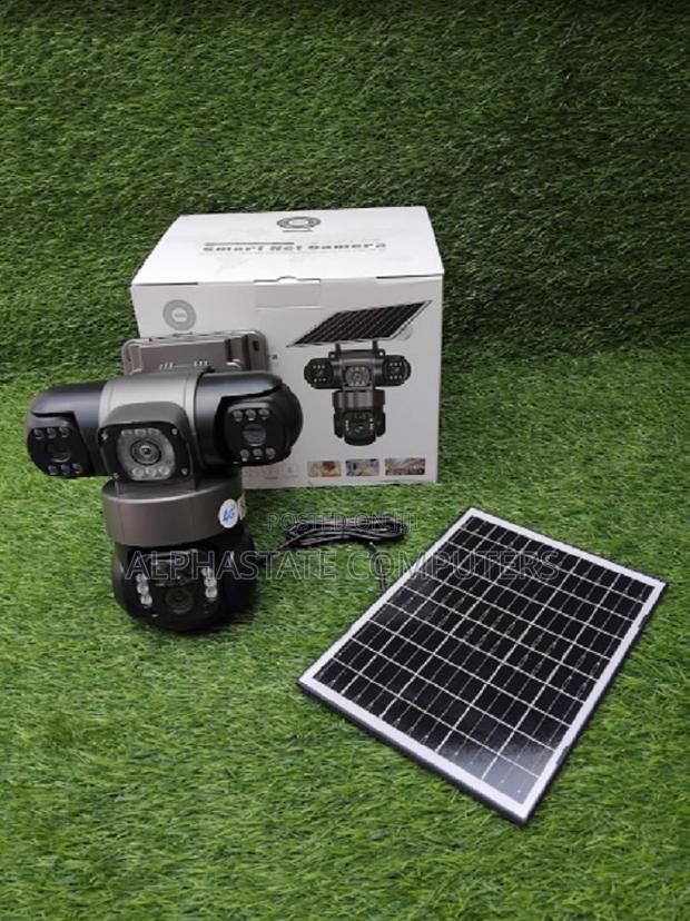 V380 Solar Outdoor Wireless Security Camera 6mp Hd CCTV 4g