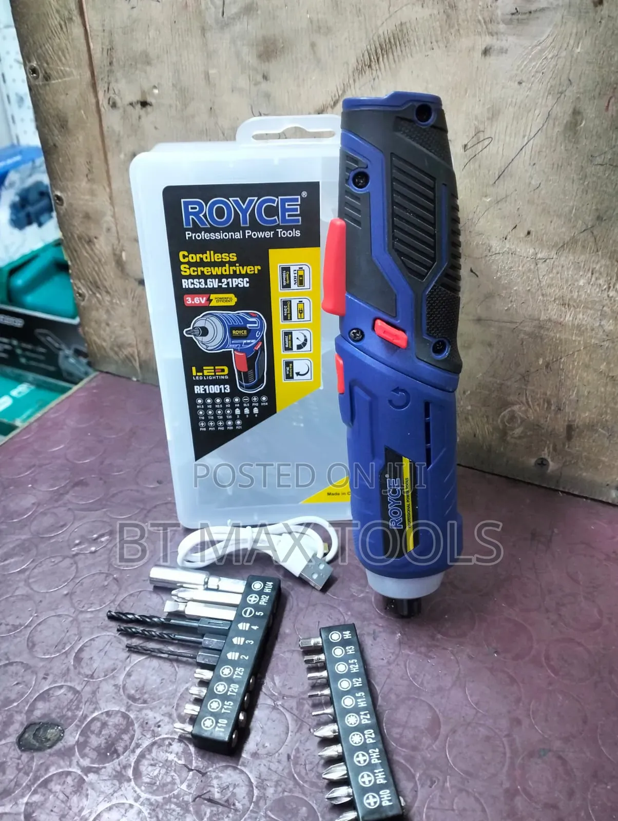 Royce Cordless Screwdriver