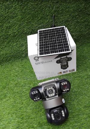 Triple Lenses 4g(Sim Card) Solar Camera, Remote Surveillance - thumbnail 2