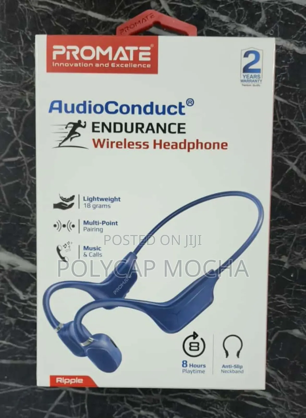 Promate Ripple Audioconduct Endurance Wireless Headphone