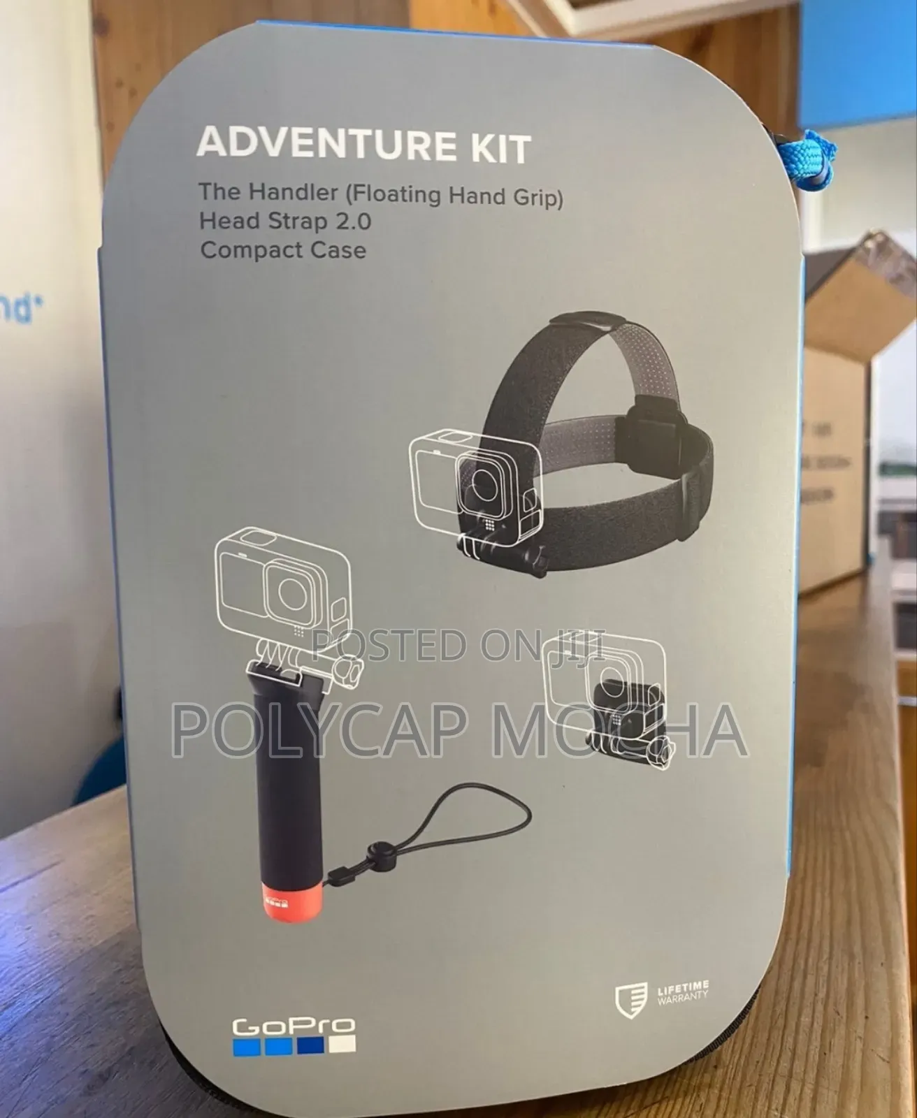 Gopro Adventure Kit 3.0 the Handler, Head Strap 2.0 + Compact Case
