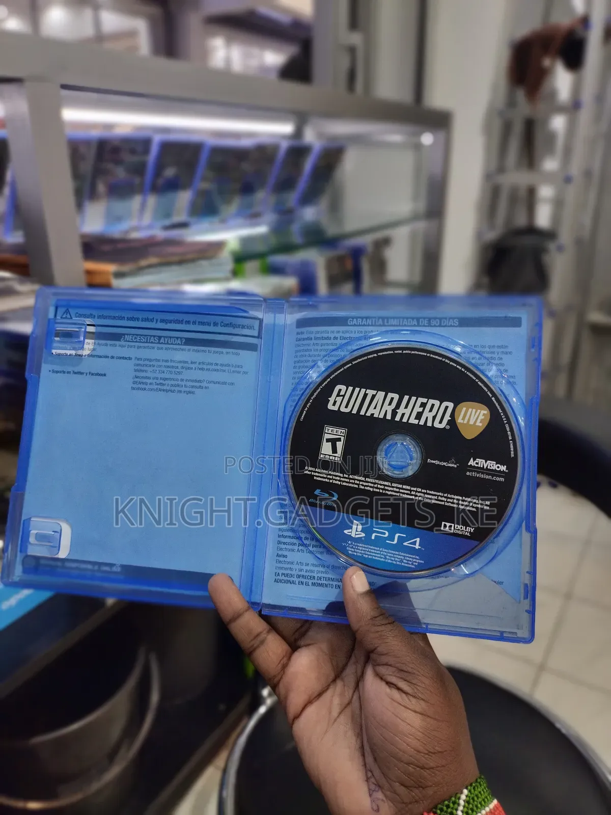 Guitar Hero Live Ps4 Disc .