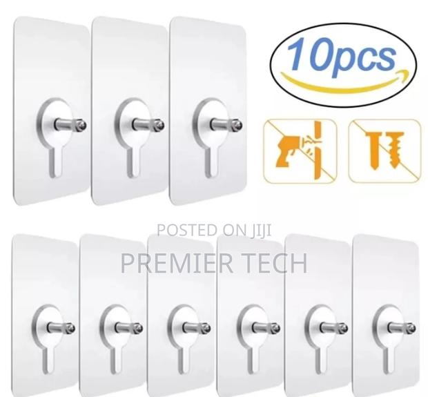 10 Piece Adhesive Screw Stickers