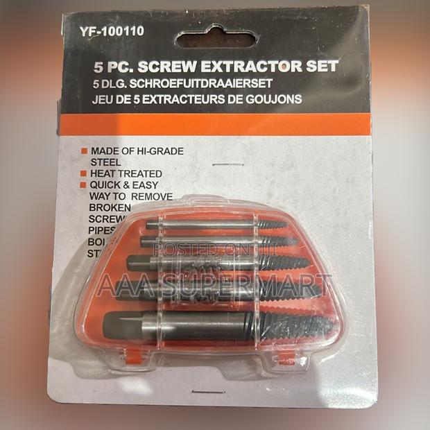 China Screw Extractor Set 5pcs - main view