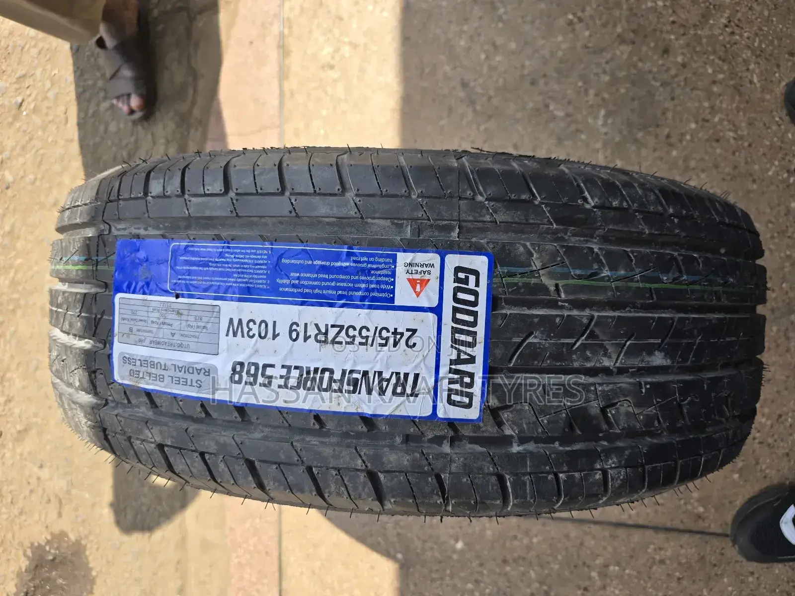 245/55r19 Goodard Tyre