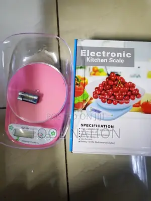 Electronic Kitchen Scale With Bowl