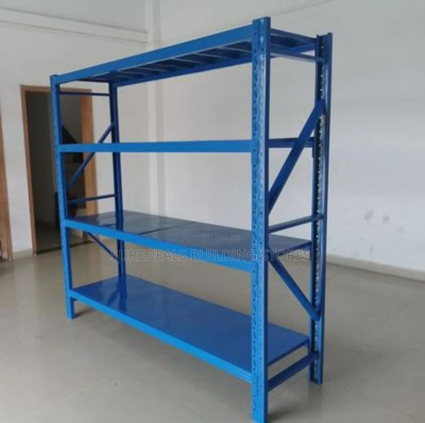 Heavy Duty Metal Storage Shelves - thumbnail 2