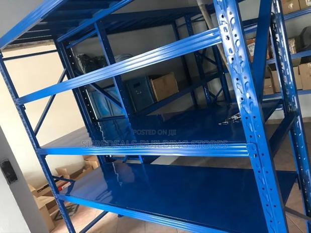 Heavy Duty Metal Storage Shelves - thumbnail 3