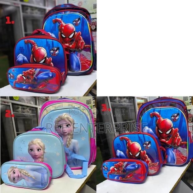 3 in 1 Cartoon School Bag Brand New