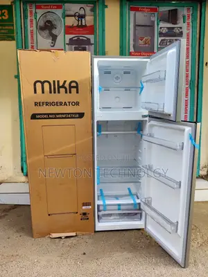 Mika 247litres Double Door Fridge No Frost