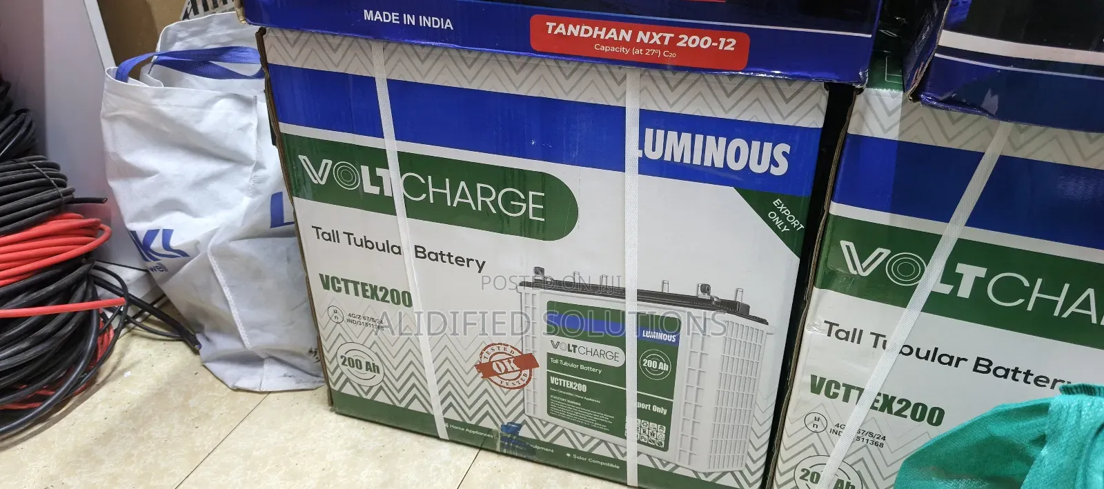 Luminous Voltcharge Solar Battery 200ah