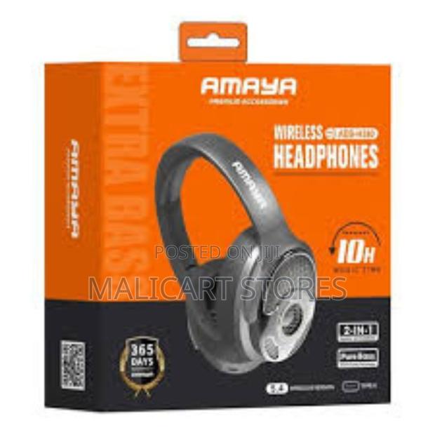 Amaya Aeb-H380 Wireless Speaker Headset With Headphones 2 in 1 - main view