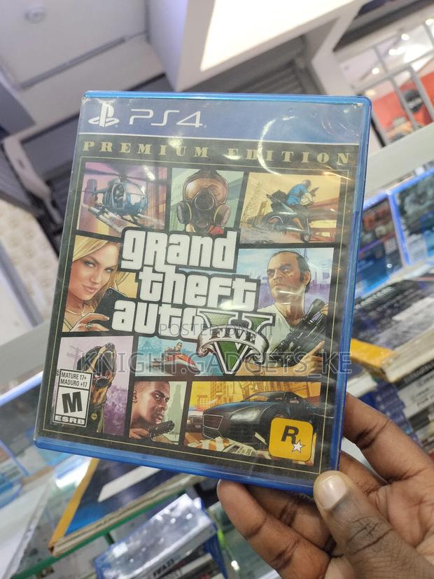 Pre-Owned Grand Theft Auto Five Ps4 Disc!! - main view